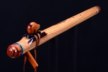 Olive Native American Flute, Minor, Bass A-3, #I24I